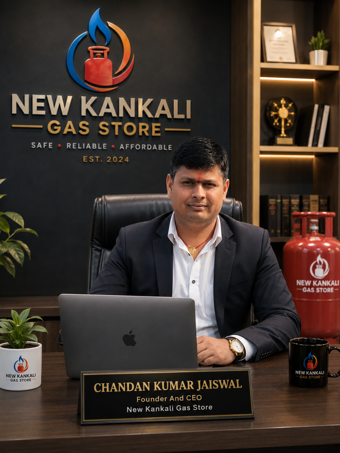 Professional portrait of Chandan Kumar Jaiswal